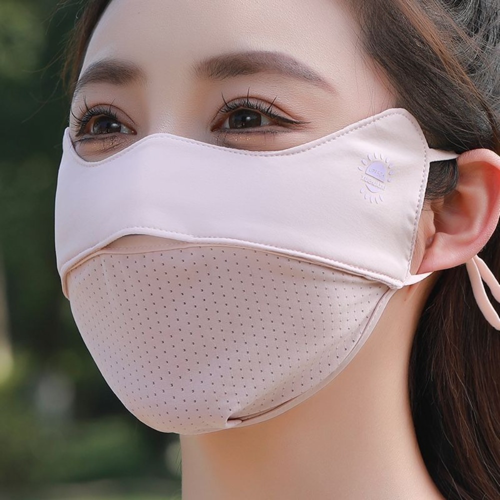 Cloth Face Mask Washable - قناع جديد من الحرير الجليدي قابل