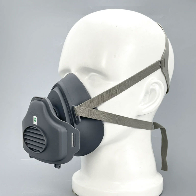 Respirator Half Face - قناع واقي من الغبار للعمل، قناع