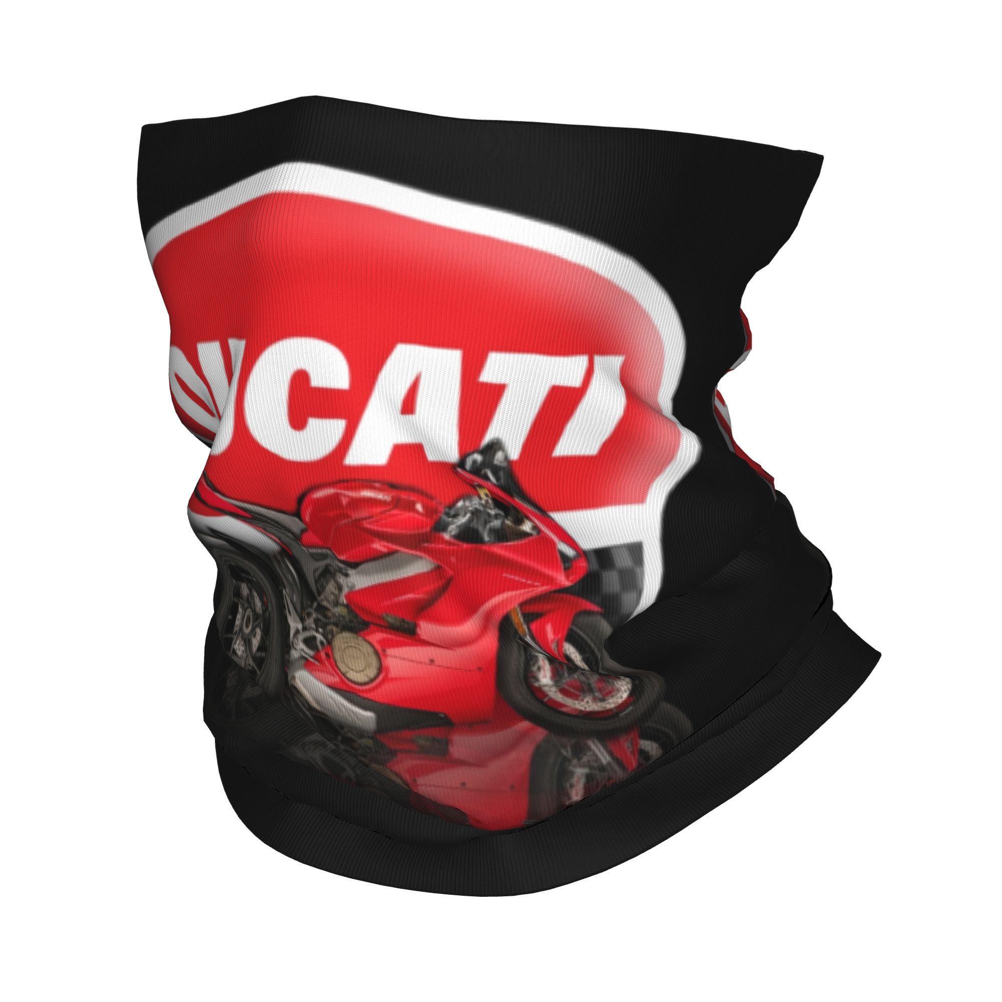Neck Gaiter Face Cover - غطاء رقبة ووجه مخصص بتصميم دوكاتي