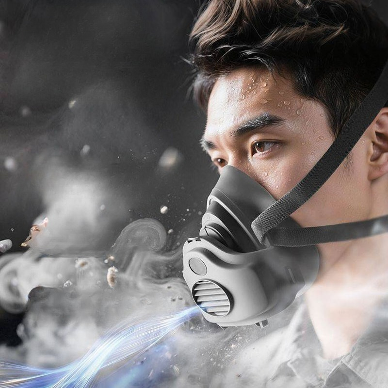 Respirator Half Face - قناع مطاطي للسلامة في أعمال التنظيف