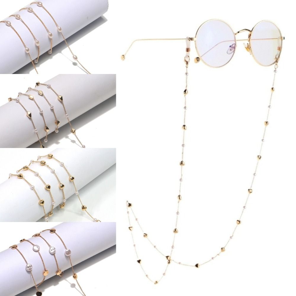 Mask Lanyard Adjustable - سلاسل نظارات شمسية فاخرة مضادة للضياع،