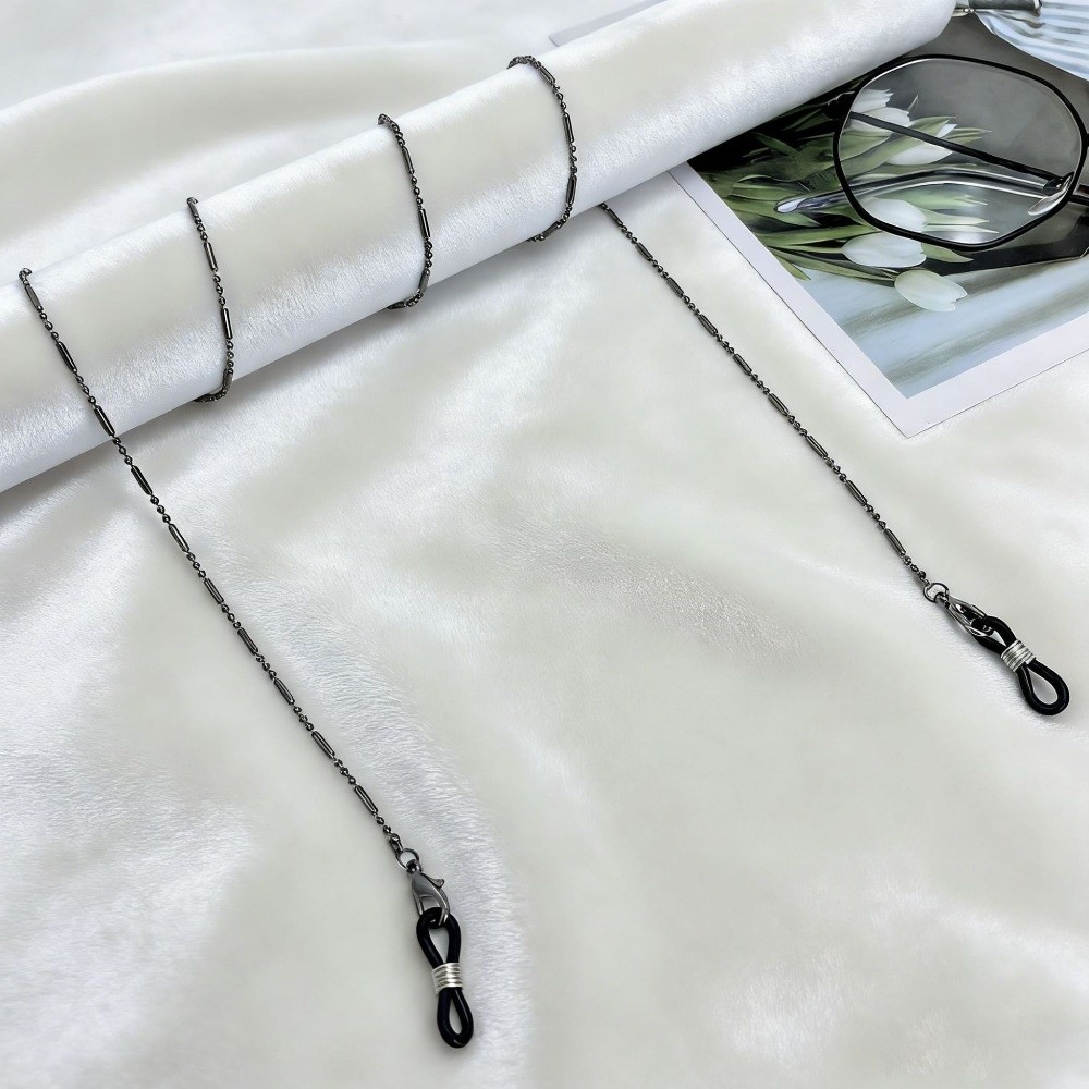 Mask Chain Holder - سلسلة نظارات معدنية عصرية مضادة للضياع،