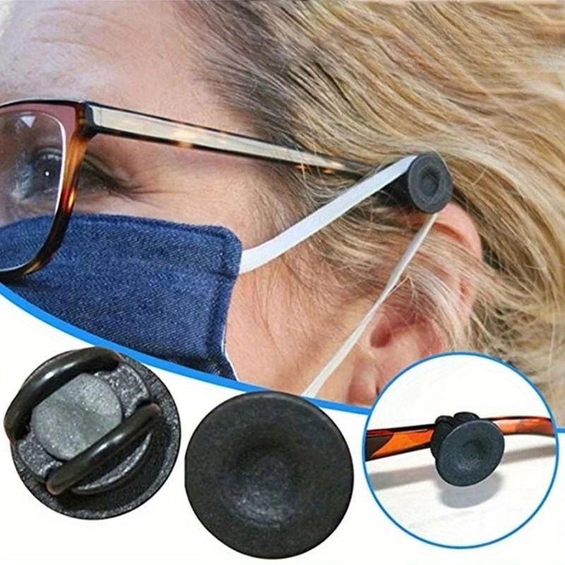 Mask Ear Saver Strap - مجموعتان من خطافات قناع الأذن القابلة