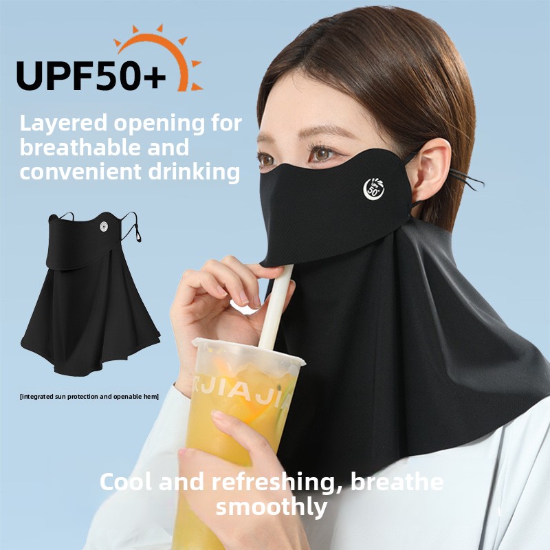 قناع من الحرير الجليدي لحماية  - مراجعة Sports Mask Breathable وسعره