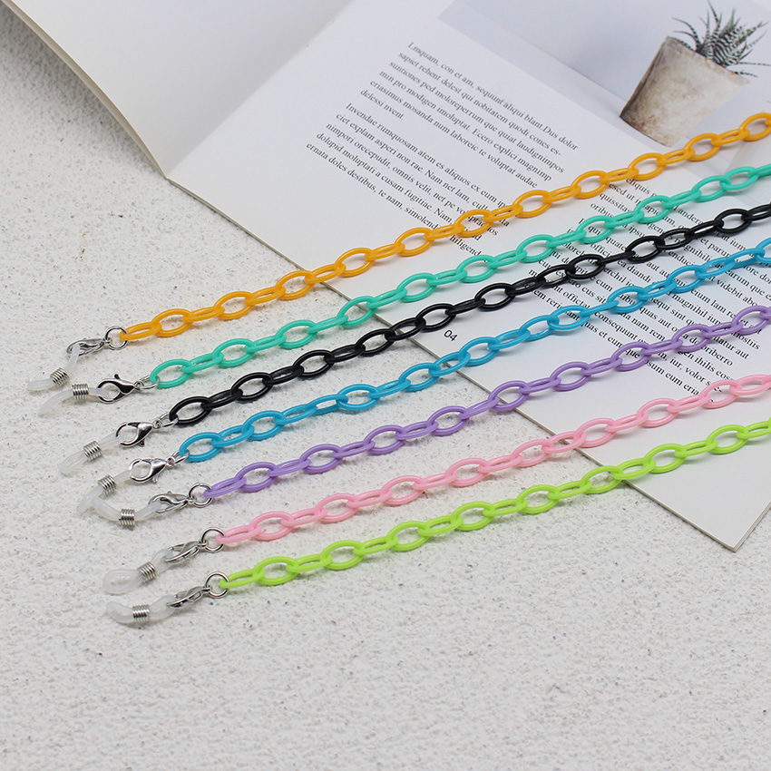 قناع نظارات أكريليك ملون حبل ق - مراجعة Mask Chain Holder وسعره