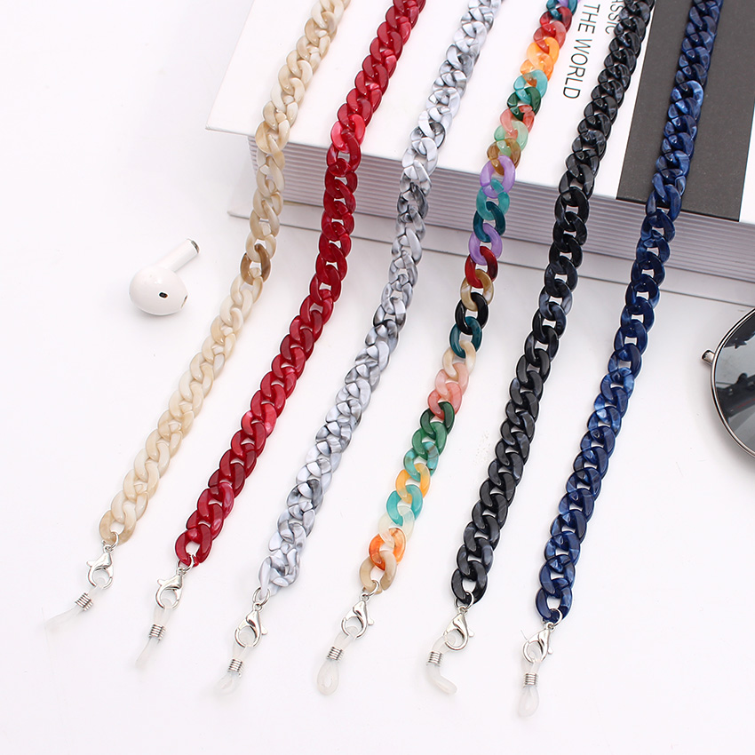 نظارات أكريليك سلسلة موضة الرق - مراجعة Mask Chain Holder وسعره
