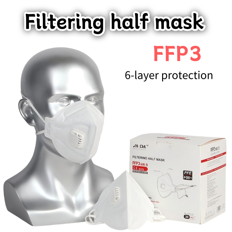 20 قطعة/علبة قناع FFP3 NR قابل - مراجعة Anti Pollution Mask وسعره