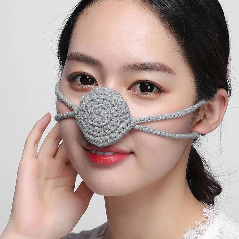 غطاء تدفئة الأنف في الهواء الط - مراجعة Anti Pollution Mask وسعره