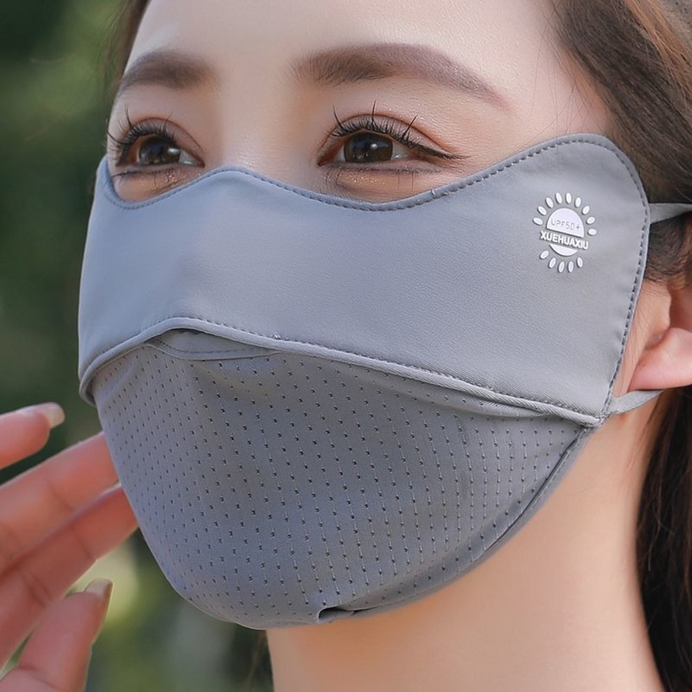 قناع جديد من الحرير الجليدي قا - مراجعة Cloth Face Mask Washable وسعره