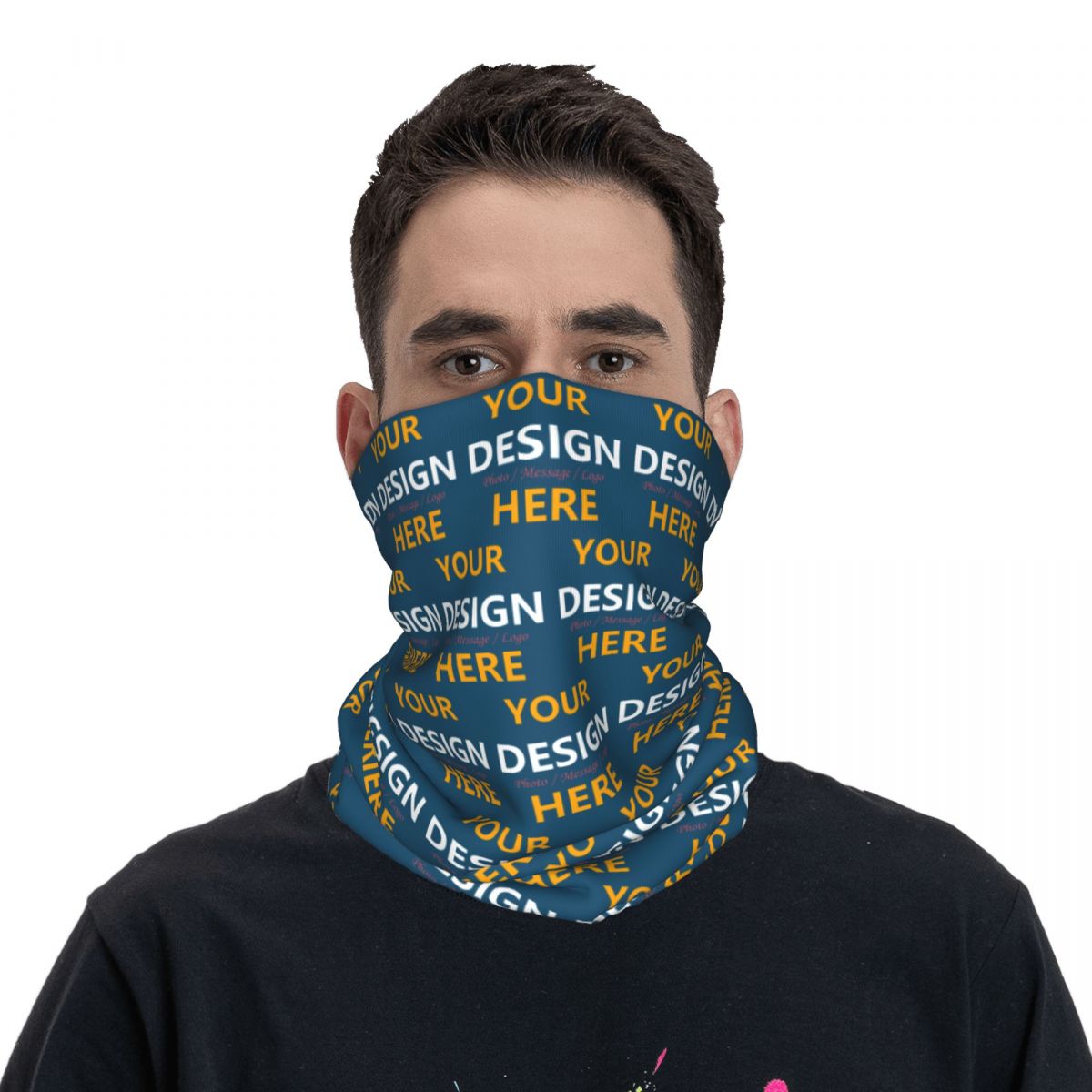 قم بتخصيص تصميمك هنا باندانا ا - مراجعة Neck Gaiter Face Cover وسعره