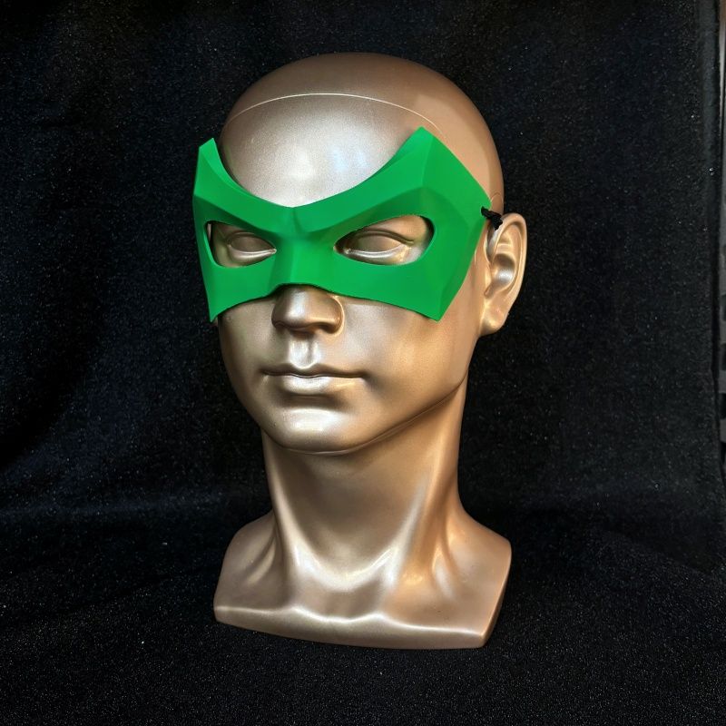 قناع عين أخضر للتنكر بشخصيات ا - مراجعة Respirator Half Face وسعره