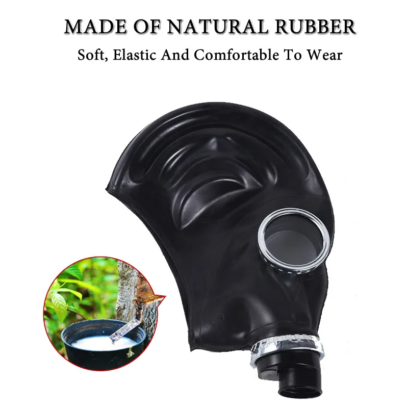 قناع الوجه الكامل بالغاز والمط - مراجعة Anti Pollution Mask وسعره