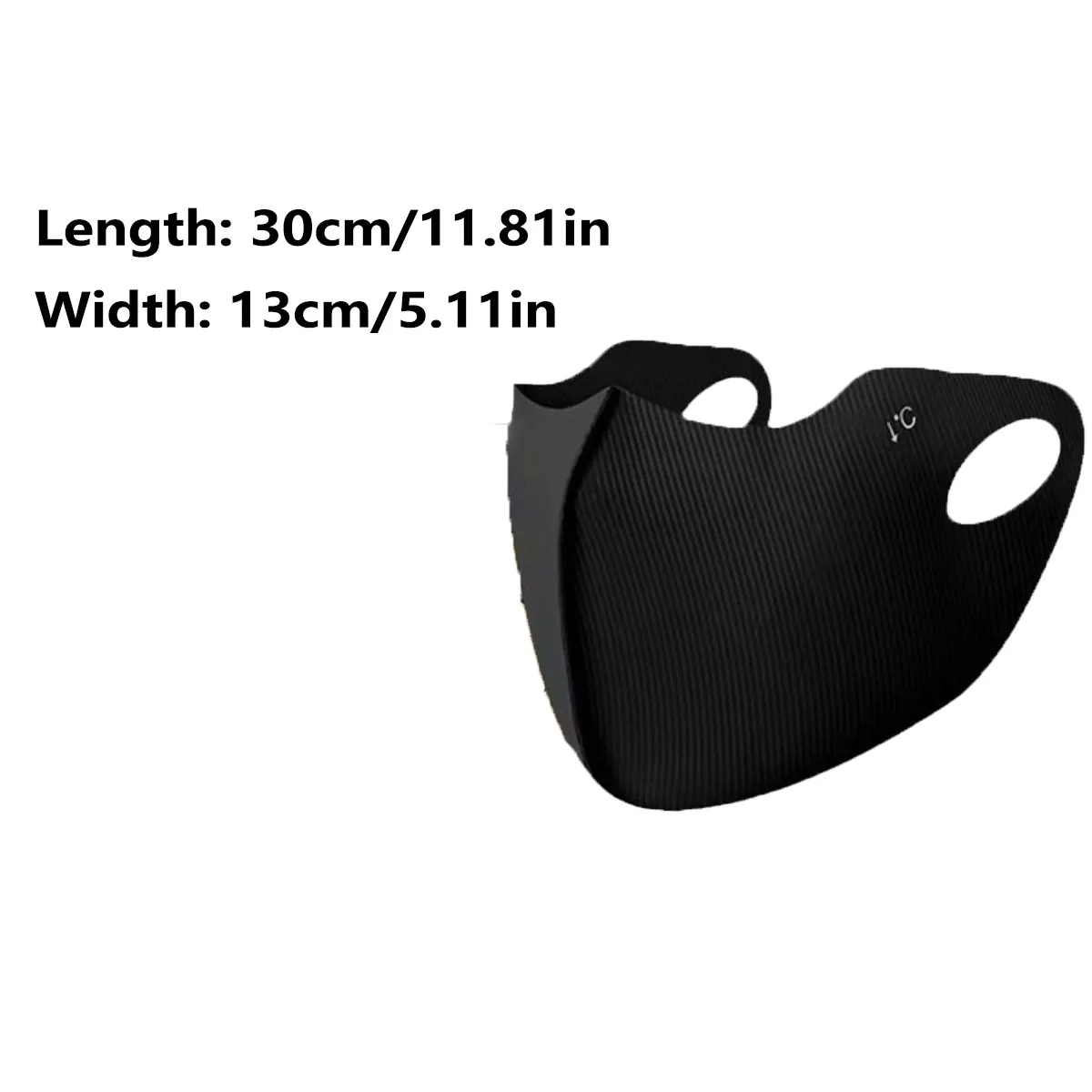 قناع حرير جليدي بخمسة ألوان لل - مراجعة Cloth Face Mask Washable وسعره