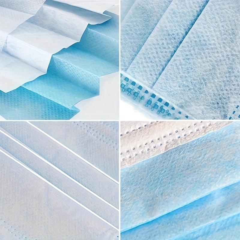 100 قطعة من الأقنعة الواقية ال - مراجعة Disposable Mask Blue وسعره