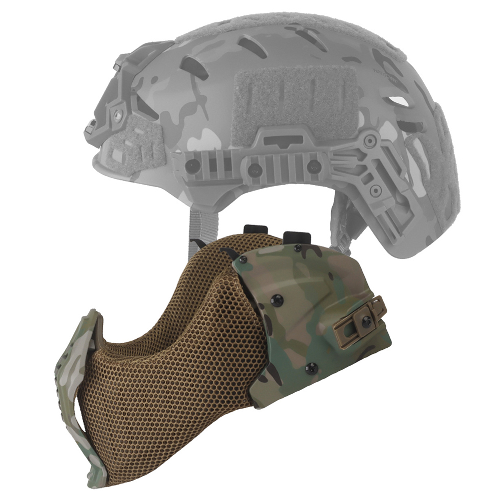 التكتيكية 3.0 ويندي خوذة نصف ق - مراجعة Respirator Half Face وسعره