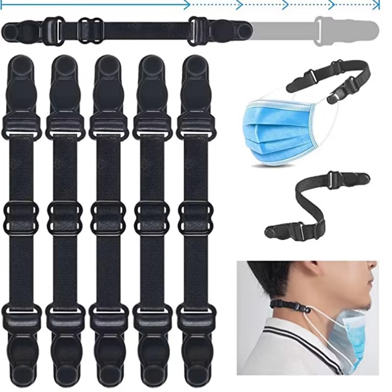 5 قطعة قناع قابل للتعديل تمديد - مراجعة Mask Ear Saver Strap وسعره