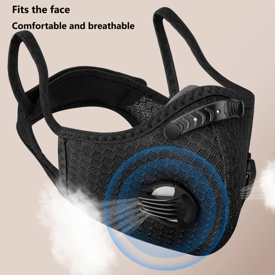 1 قطعة قناع ركوب الدراجات مع ف - مراجعة Anti Pollution Mask وسعره