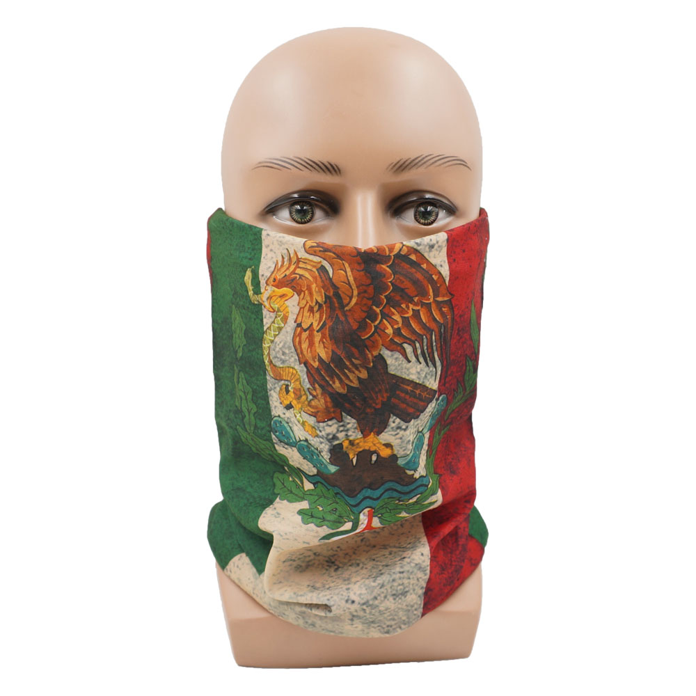 أمريكا الشمالية الأعلام الوطني - مراجعة Neck Gaiter Face Cover وسعره