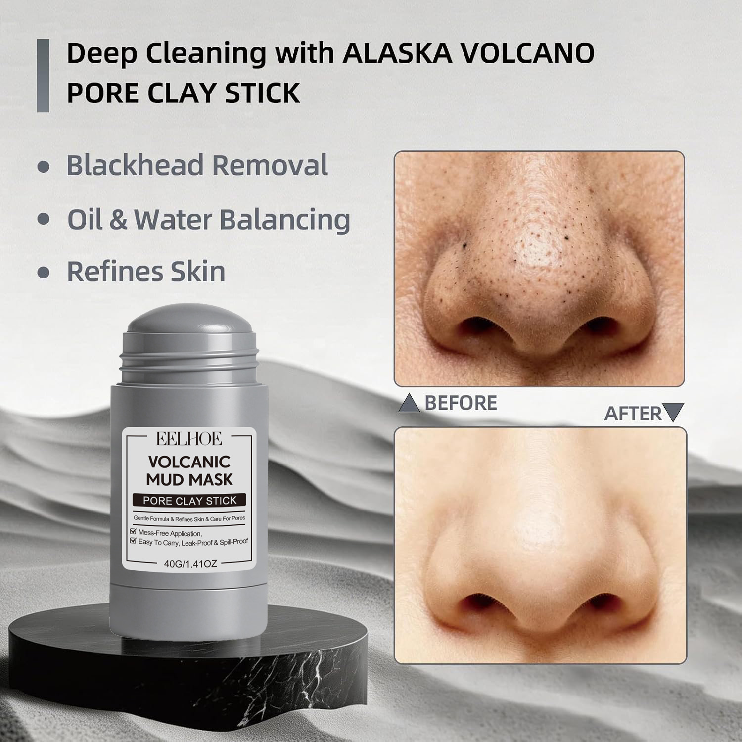 قناع تنظيف عميق للمسام من برك  - مراجعة Dust Mask Construction وسعره