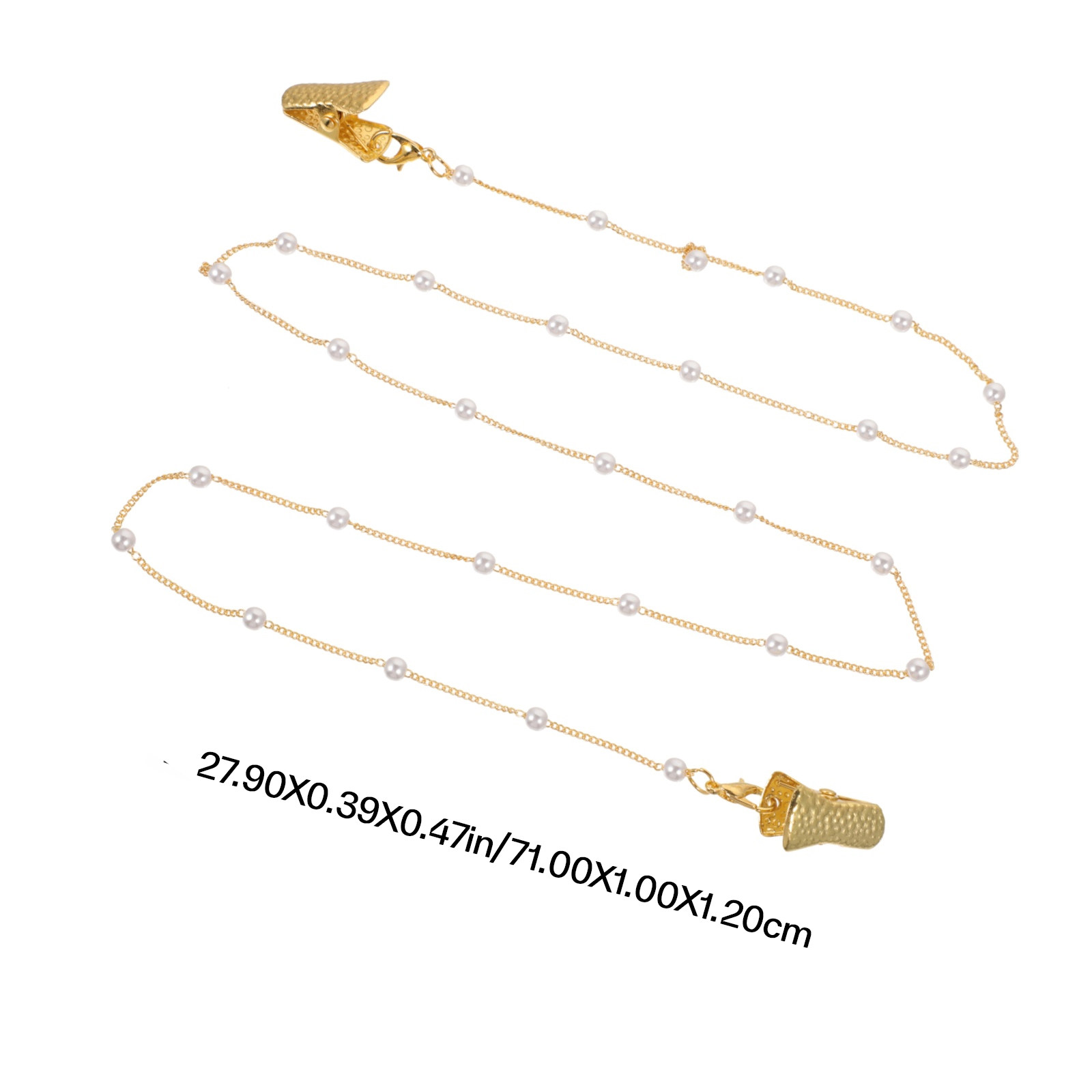 سلسلة نظارات معدنية مقاومة للص - مراجعة Mask Chain Holder وسعره