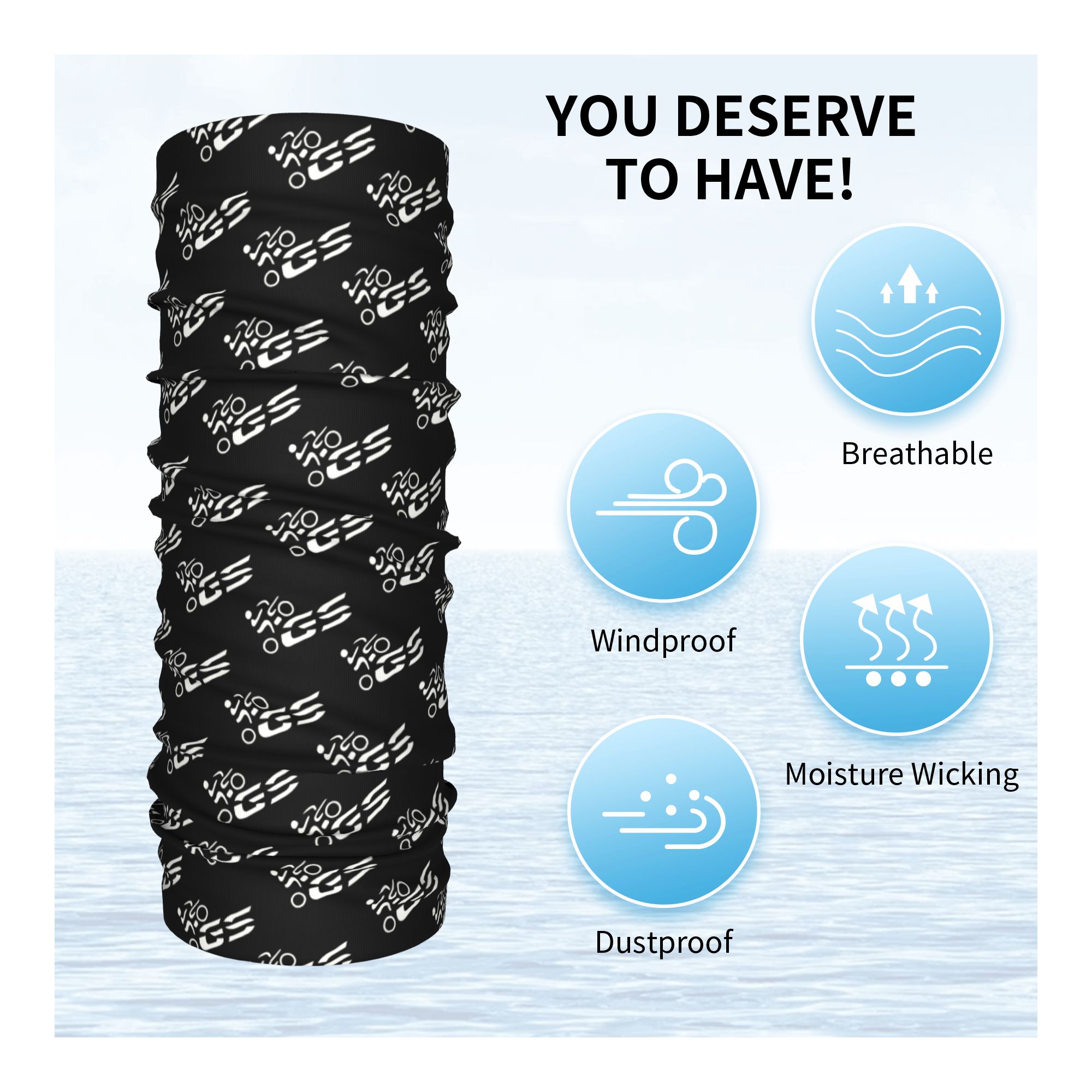 غطاء رقبة مخصص من GS Moto للرج - مراجعة Neck Gaiter Face Cover وسعره