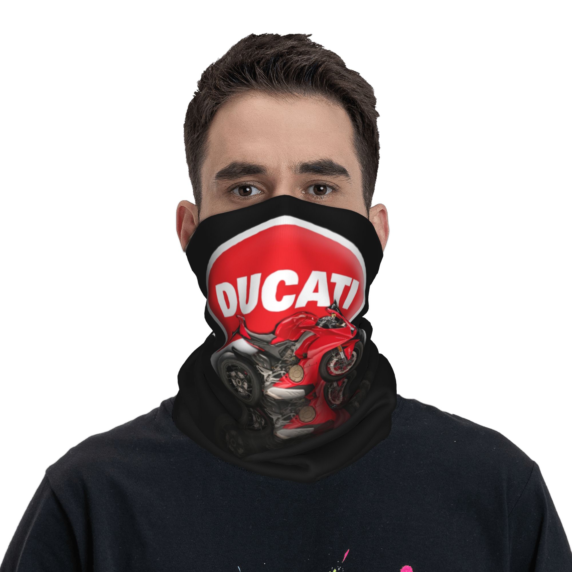 غطاء رقبة ووجه مخصص بتصميم دوك - مراجعة Neck Gaiter Face Cover وسعره