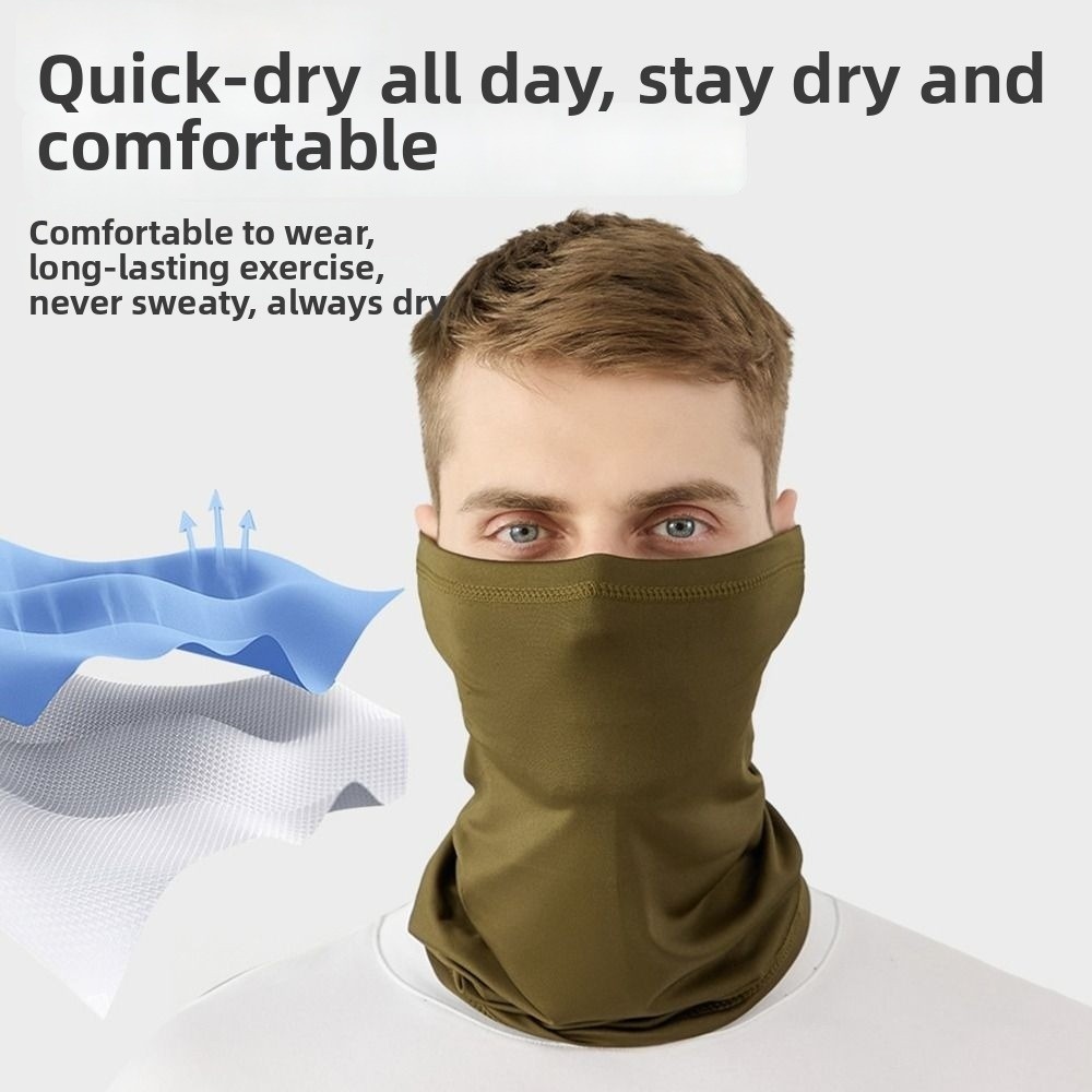قناع وجه رياضي سريع الجفاف لرك - مراجعة Sports Mask Breathable وسعره