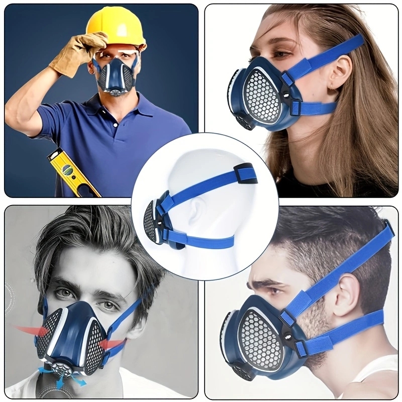 جهاز تنفس نصف قناع من السيليكو - مراجعة Respirator Half Face وسعره