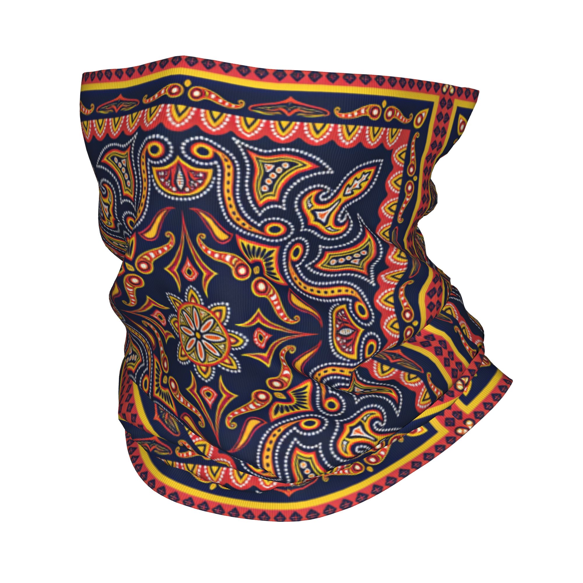 غطاء رقبة ووجه بتصميم عرقي منق - مراجعة Neck Gaiter Face Cover وسعره