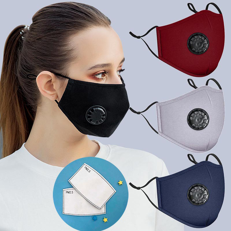 أقنعة غبار مضادة للتلوث PM2.5  - مراجعة Cloth Face Mask Washable وسعره